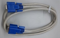 DB15M/DB15S VGA cable grey